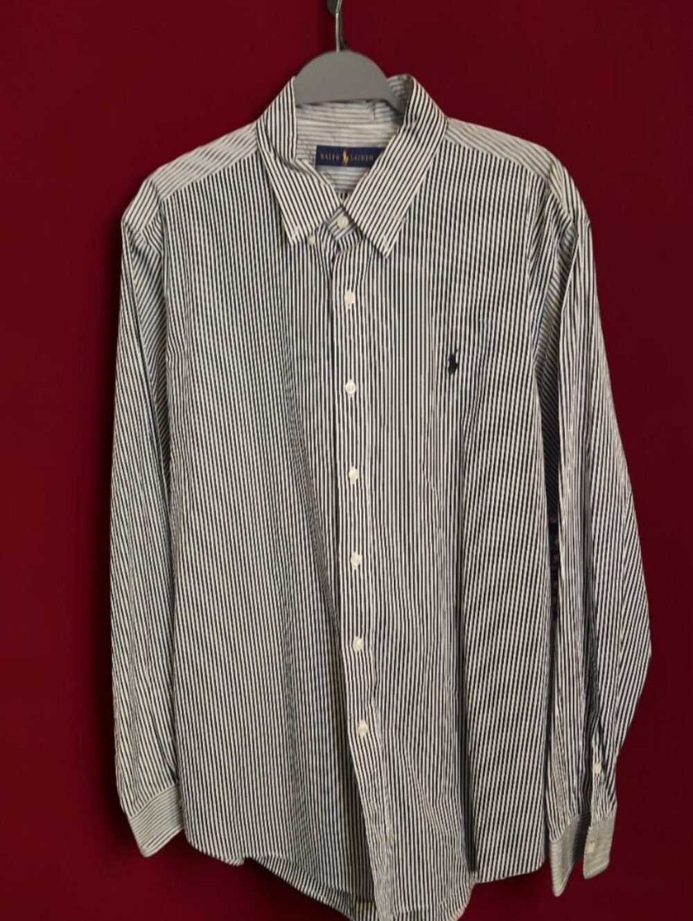 Ralph Lauren Buttoned Down Striped Shirt